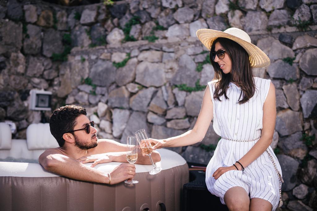 Sea View Villa In Ravello With Lemon Pergola, Gardens And Jacuzzi - Ideal For Elopements Dış mekan fotoğraf