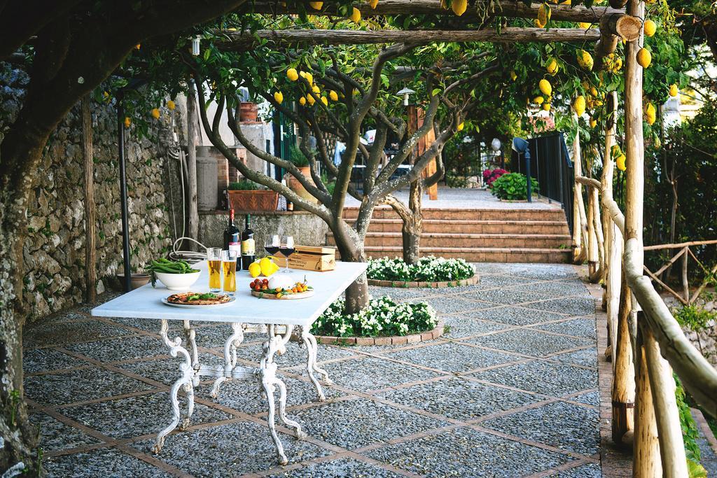 Sea View Villa In Ravello With Lemon Pergola, Gardens And Jacuzzi - Ideal For Elopements Dış mekan fotoğraf