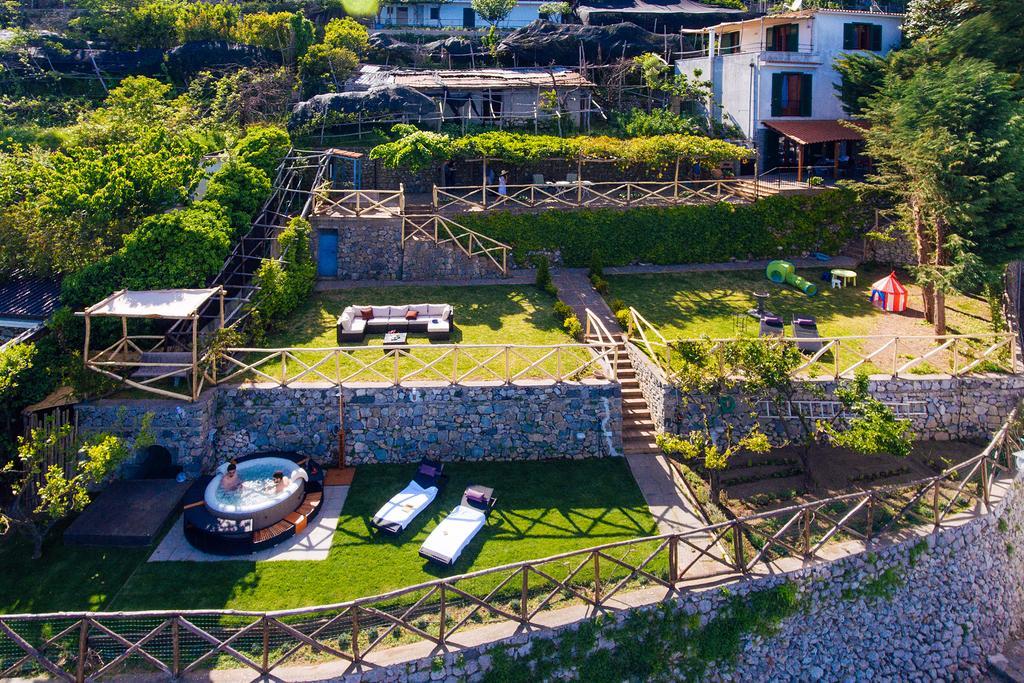 Sea View Villa In Ravello With Lemon Pergola, Gardens And Jacuzzi - Ideal For Elopements Dış mekan fotoğraf