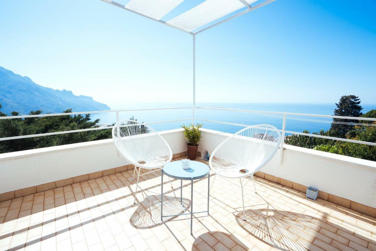 Sea View Villa In Ravello With Lemon Pergola, Gardens And Jacuzzi - Ideal For Elopements Dış mekan fotoğraf